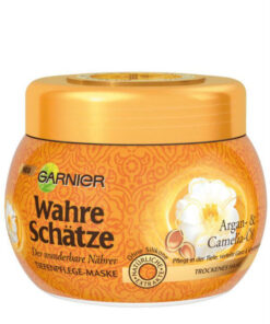 Kem Ủ Tóc Garnier Wahre Schatze Argan- & Camelia-Ol Cho Tóc Khô & Hư Tổn, 300 ml