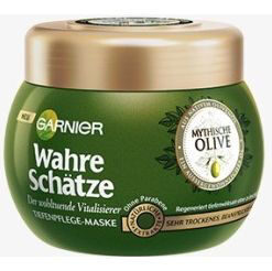 Kem Ủ Tóc Garnier Wahre Schatze Mythische Olive Cho Tóc Khô & Xơ, 300 ml