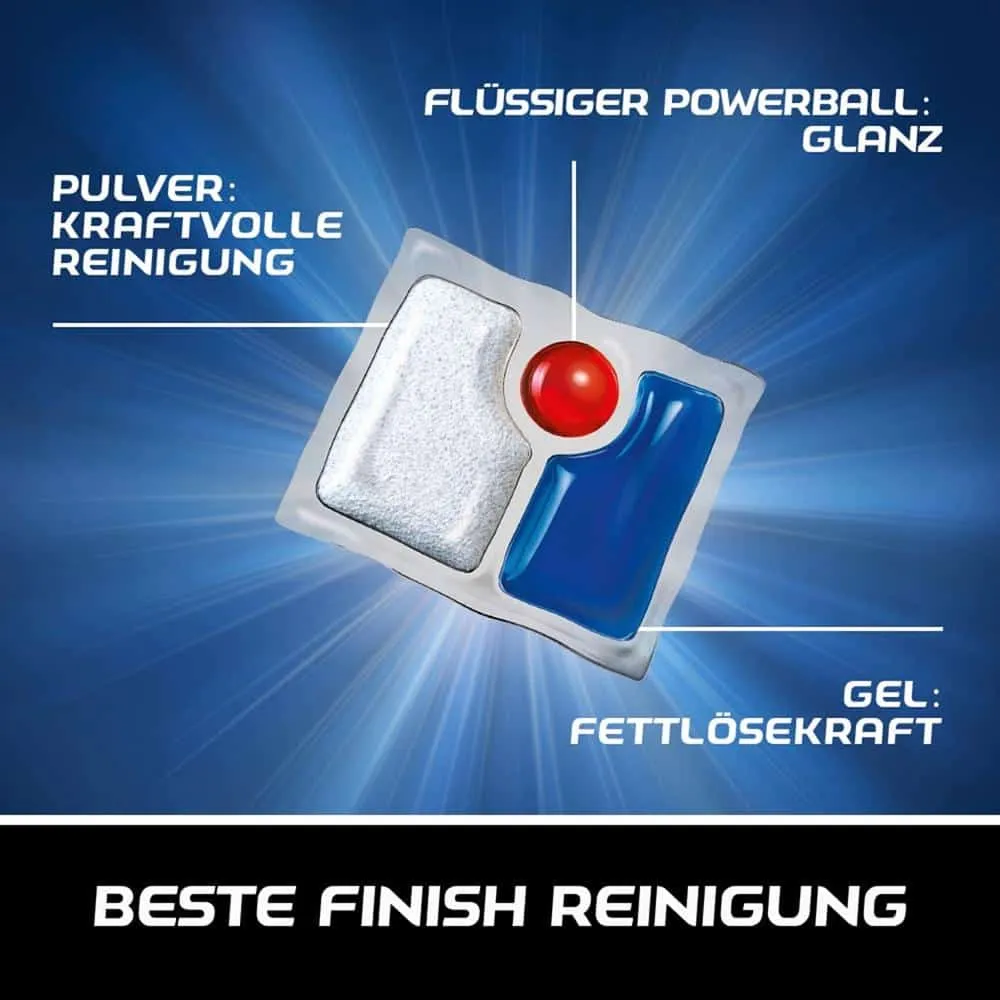 Viên Rửa Bát Finish Quantum Ultimate Túi 60 Viên 7 3 11