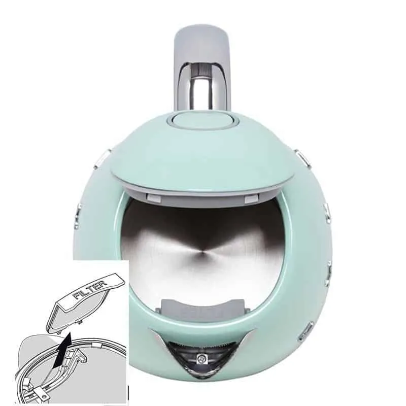 Ấm Siêu Tốc Smeg KLF03PGEU Pastel Green 11 Ấm Siêu Tốc Smeg KLF03PGEU Pastel Green