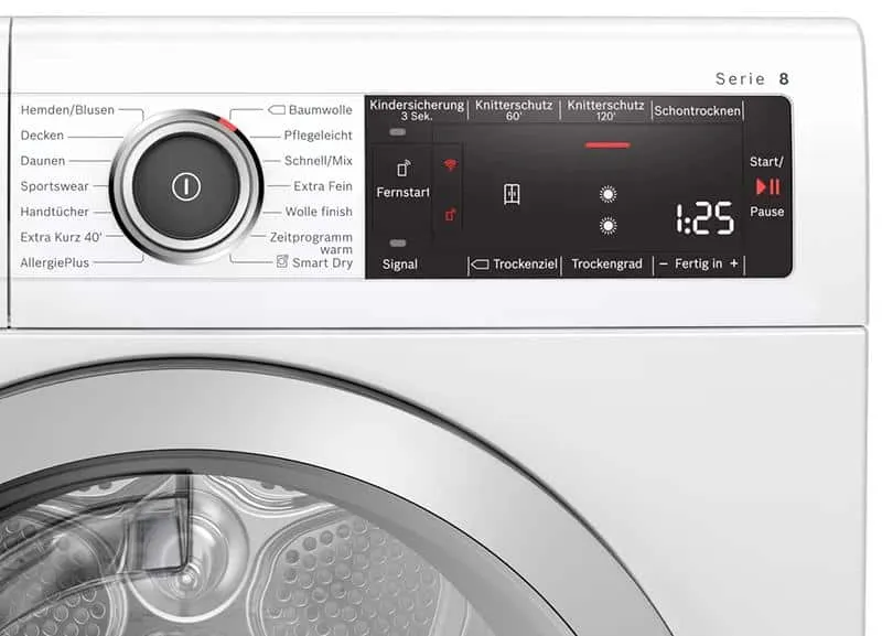 Máy Sấy Bosch WTX87M40 Series 8
