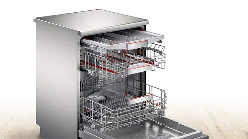 Máy Rửa Bát Bosch SMS8YCI01E Serie 8 - Độc Lập 9 8 chương trình rửa tùy chọn, 5 chức năng đặc biệt